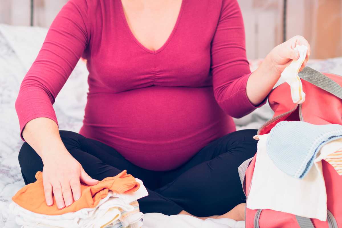 Valigia per mamma e neonato