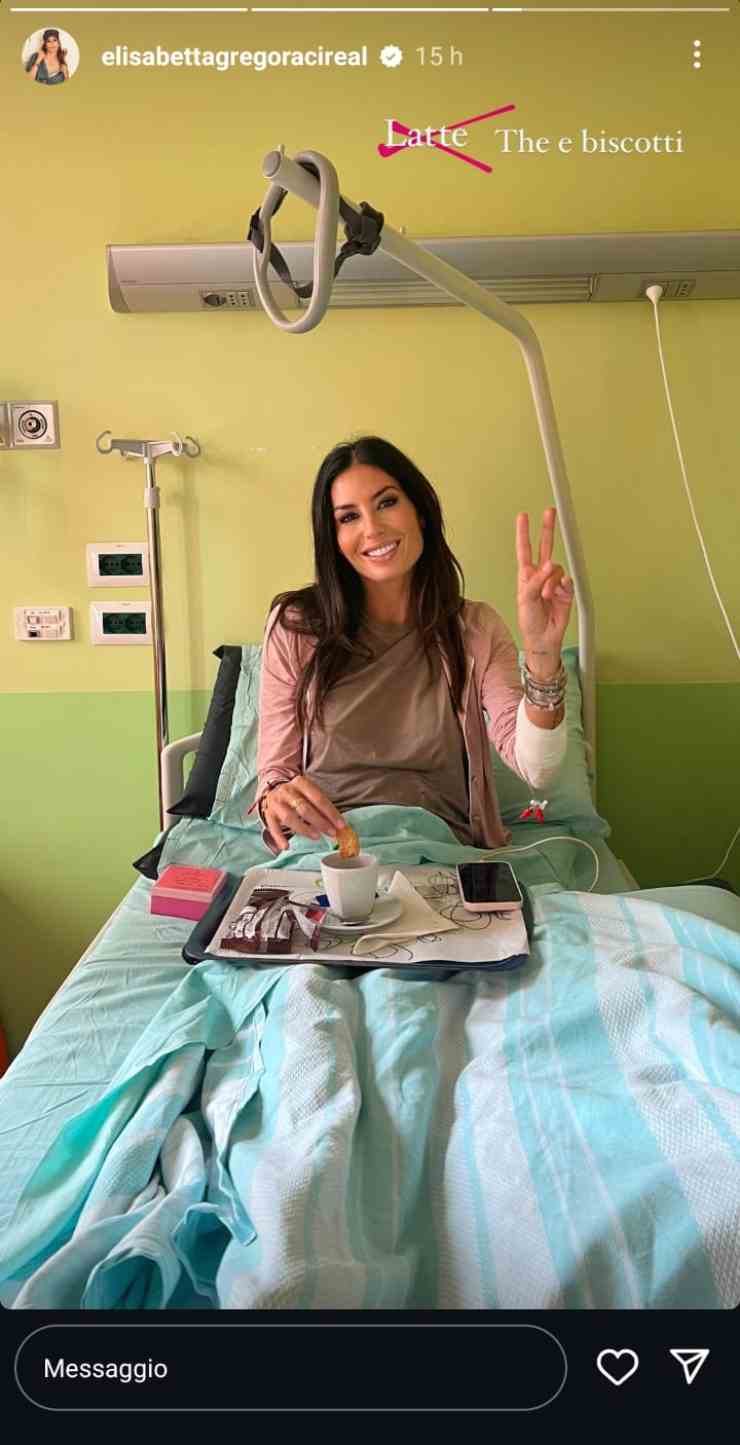 Condizioni di salute Elisabetta Gregoraci