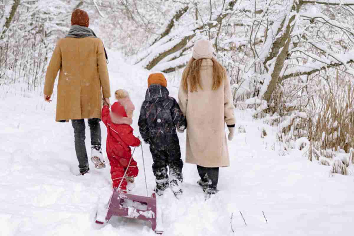 Attività all'aria aperta con i bambini